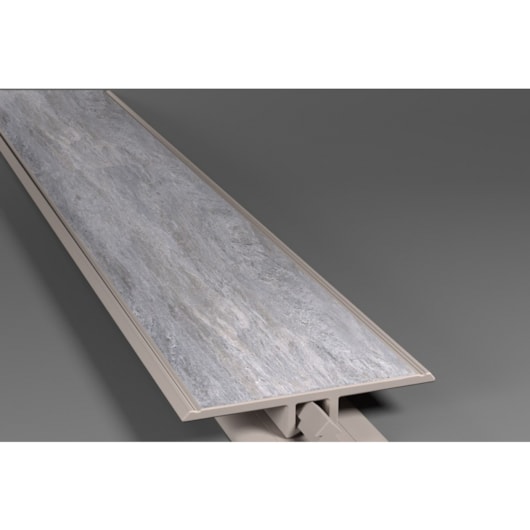 Perfil `t` Tecno Cor 25 Eucafloor 3,7x180cm  - Imagem principal - 6fb01ba9-000b-474f-8eaf-36f9a418510c